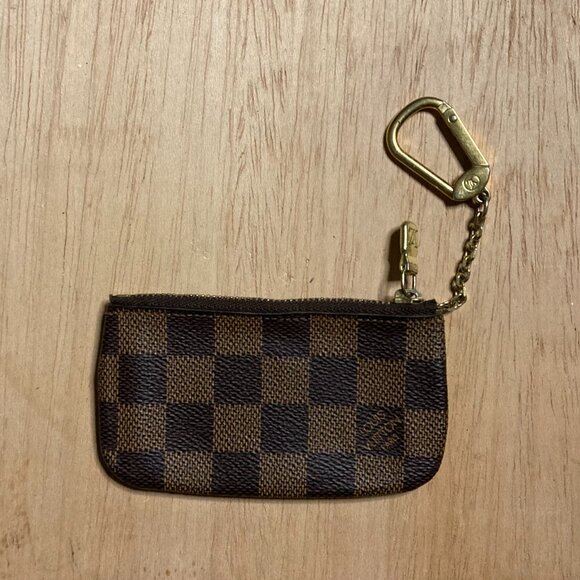 Authentic LV Louis Vuitton Damier Pochette Cles Coin  Wallet - Picture 2 of 6